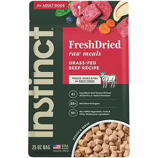 Nature's Variety Instinct 本能成犬乾糧 - 凍乾脫水鮮嫩牛肉 25oz