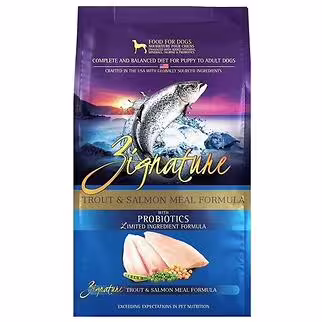 Zignature 美國超越狗乾糧 - 無穀物 - 鱒魚及三文魚配方 12.5lb