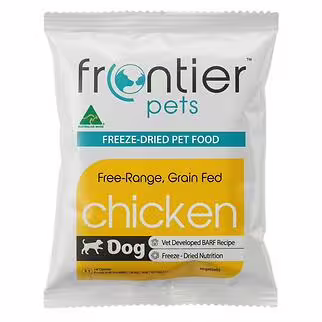 [Trial Pack] Frontier Pets Dog Food - Freeze Dried Raw Free Range Chicken