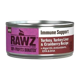 Rawz 全貓罐頭 - 增強免疫系統 - 火雞肉&火雞肝&蔓越莓 155g - EXP 14-10-2026
