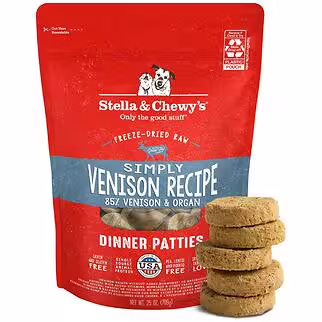 Stella & Chewys 美國狗糧 - 凍乾脫水肉餅 - 單一鹿肉配方
