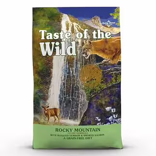 Taste Of The Wild 無穀物全貓乾糧 - 烤鹿肉, 煙燻三文魚配方 2kg