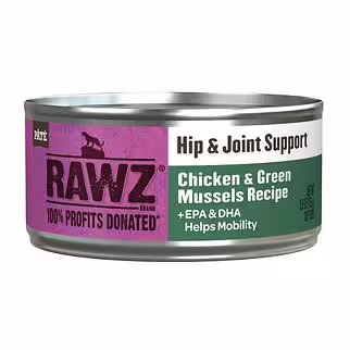 Rawz Cat Can - Hip & Joint Support - Chicken & Green Mussels 155g
