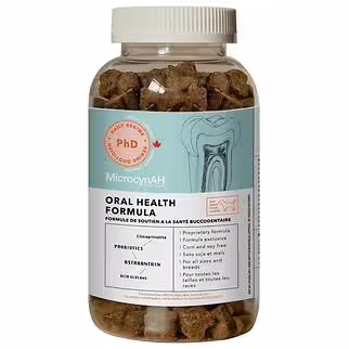 MicrocynAH Dog Functional Treat - Oral Health 300g|90pcs