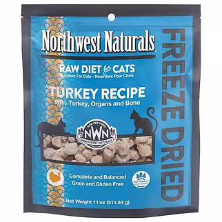 Northwest Naturals Freeze Dried Cat Food - Turkey 11oz | 311g