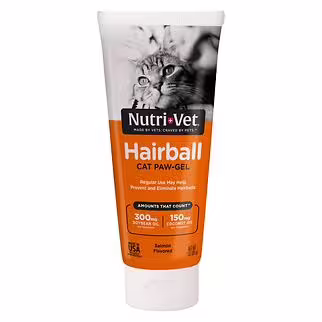 Nutri-Vet Cat Care - Hairball Paw-Gel for Cats - Salmon 3oz