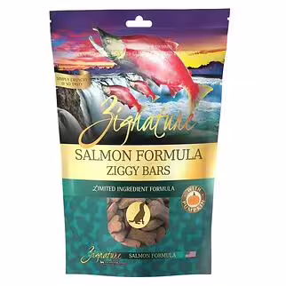 Zignature Dog Treat - Limited Ingredient - Salmon Ziggy Bar 340g
