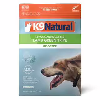 K9 Natural Dog Food - Lamb Green Tripe Freeze Dried Booster 700g