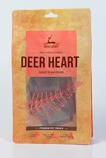 Dear Deer Cat & Dog Treat - Deer Heart 50g