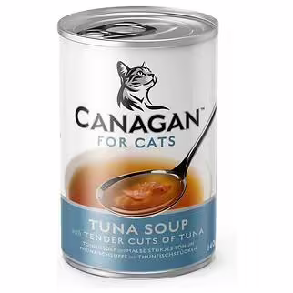 Canagan 原之選貓濕糧 - 無穀物 - 營養補水吞拿魚湯 140g