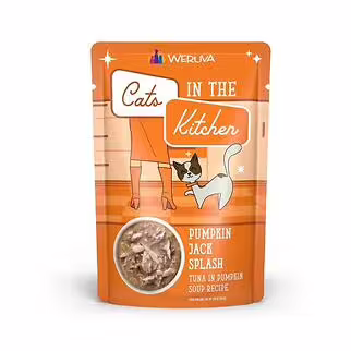 Weruva Cat Pouch - Cats in the Kitchen - Pumpkin Jack Splash - Tuna in Pumpkin Soup 3oz | 85g