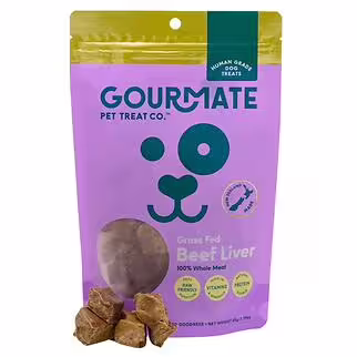 Gourmate Dog Treats - Freeze Dried Beef Liver 65g