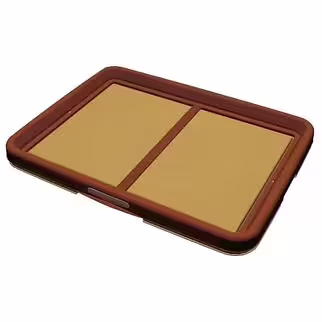 Petio Dog Tray Sheet Holder - Brown (60cm x 40~45cm)) / (30~33cm x 45cm)x2