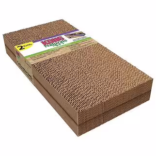 KONG Cat Toy - Naturals Scratcher Refill 2 pcs (For SKU: CS2/CS11)