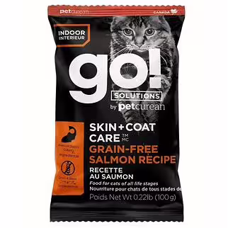 Trial Pack Go! SOLUTIONS Cat Food - Skin & Coat Care - Grain Free Salmon