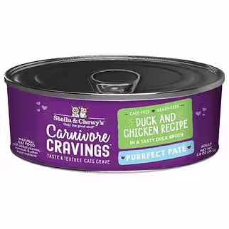 Stella & Chewys Cat Can Food - Carnivore Cravings - Duck & Chicken Pate