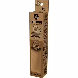 Churpi Dog Treat - Natural Himalayan Cheese With Coconut Dog Chew - Large 130g (For Dogs +10kg)