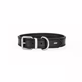 EZYDOG - Oxford Leather Dog Collar - Black XL