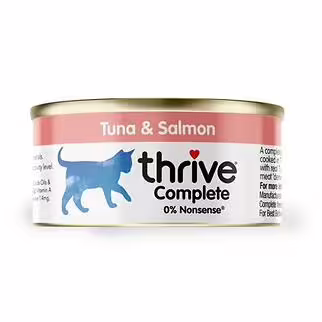 Thrive 脆樂芙貓主食罐頭 - 吞拿魚 + 三文魚 75g