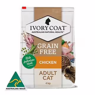 IVORY COAT Cat Food - Grain Free - Chicken 2kg - EXP 15-11-2026