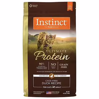 Nature's Variety Instinct Cat Food - Ultimate Protein - Grain Free Duck 4lb