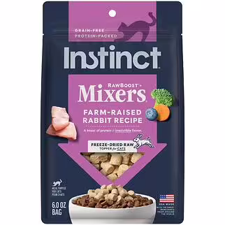Nature's Variety Instinct 本能凍乾肉類貓輔糧 - 無穀物 - 鮮兔肉 6oz