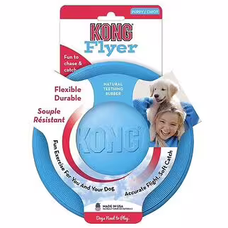 KONG Puppy Toy - Flyer (Blue)