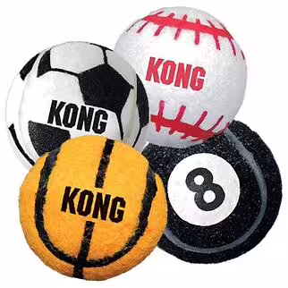 KONG Dog Toy - Sport Balls - XS (3/pack)
