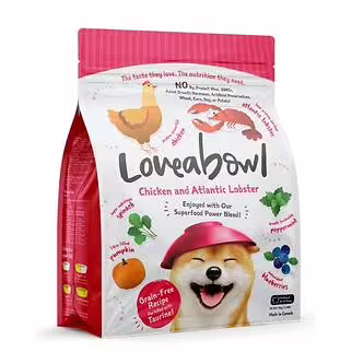 Loveabowl囍碗 無穀物全犬糧 - 龍蝦雞肉海陸配方 4.5kg - EXP 13-11-2026