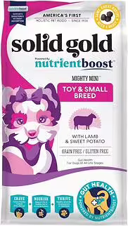 Solid Gold Dog Food - NutrientBoost Mighty Mini - Grain Free - Small Breed - Lamb & Sweet Potato 3.75lb