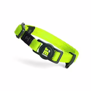 MyFamily Memopet Cat Collar with NFC ID Tag - Green