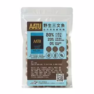 [試食裝] AATU 無穀物狗乾糧 - 單一蛋白系列 - 野生三文魚配方