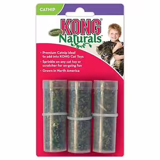 KONG Cat Toy - Refillables Catnip Tubes 9g x 3 Pack