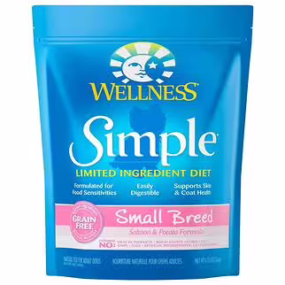Wellness Simple Small Breed Grain Free Dog Food - Salmon & Potato
