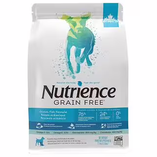 Nutrience Dog Food - Grain Free Ocean Fish 5.5lb - EXP OCT-2026