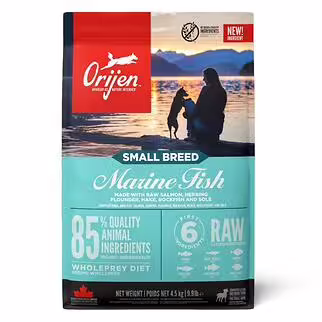 Orijen加拿大渴望狗乾糧 - 無穀物小型成犬 - 海洋魚類 4.5kg