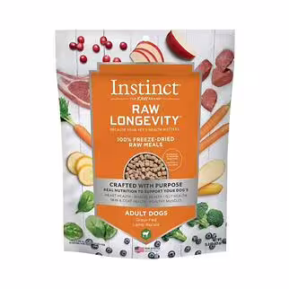 Nature's Variety Instinct 本能狗乾糧 - 凍乾脫水長壽配方 - 生羊肉 9.5oz