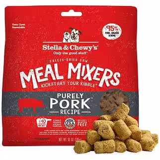 Stella & Chewys Dog Food - Meal Mixer - Freeze Dried Purely Pork