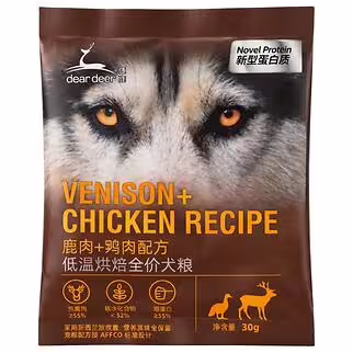 Trial Pack dear deer Dog Food - Oven Baked Venison & Chicken