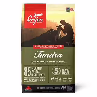 Orijen加拿大渴望狗乾糧 - 無穀物Tundra苔原(羊肉、野豬肉、鹿肉) 2kg