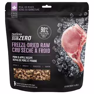 Nutrience Freeze Dried Dog Food - SubZero - Pork & Apple 13oz | 369g