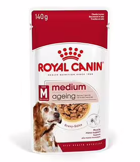 Royal Canin法國皇家老狗濕糧 - 中型老犬7+營養主食濕糧 (肉汁) 140g