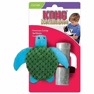 KONG Cat Toy - Refillables Catnip Turtle
