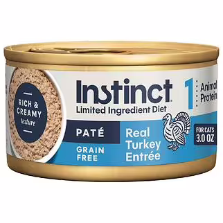 Nature's Variety Instinct Cat Can - LID Grain Free Turkey 3oz
