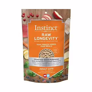 Nature's Variety Instinct Cat Food - Raw Longevity Freeze-Dried - Beef & Cod 9.5oz