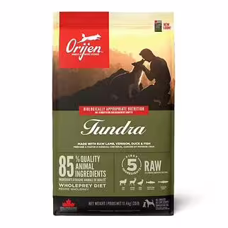 Orijen CANADA Dog Food - Grain Free - Tundra - Lamb Venison Duck