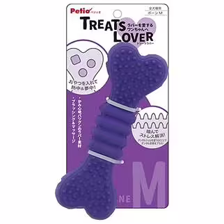 Petio Dog Toy - Treats Lover Dental Bone - M