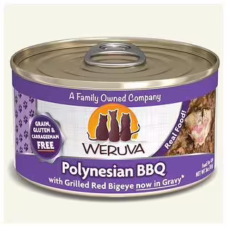 Weruva Cat Can - Polynesian BBQ - Grilled Red Bigeye in Gravy