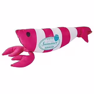 Petio Cat Toy - Kicking Stuffed Lobster (Strawberry Ice)