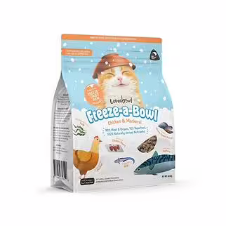 Loveabowl Cat Food - Freeze dried - Chicken & Mackerel